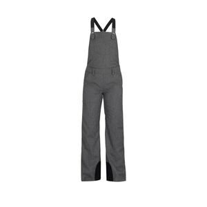Obermeyer Women's Malta Bib Overalls Charcoal Size 12 | MSRP $ 199 Fast Ship